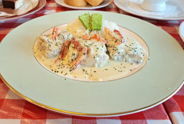 新メニュー、チキンクリーム煮のご紹介！