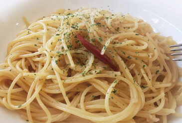 裏メニュー？究極のぺペロンチーノ