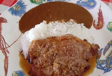 新メニュー、鹿児島産黒豚 ＆欧風カレーライス！